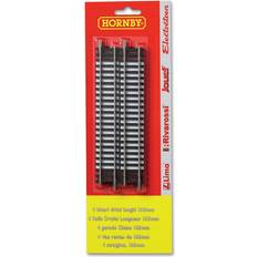 Hornby Modeller & Byggesæt Hornby R600 Straight Track x 4 BLISTER PK