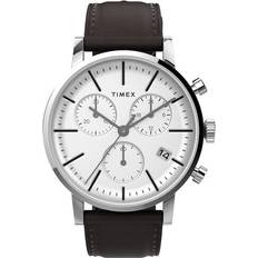 Timex Midtown Chronograph TW2V36600 Silver/Brown 0194366192049 1921.00