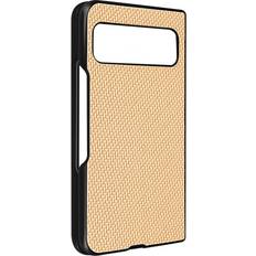 Accessoires de téléphones portables Avizar Coque pour Google Pixel Fold Style carbone Conception 2 parties Beige