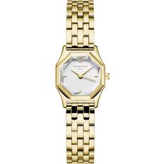 Rosefield Watches Rosefield Gemme Women's Gold Tone Stainless Steel Bracelet Watch 27.5mm