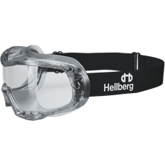 Hellberg Neon Clear Anti-Fog/Anti-Scratch Safety Goggles