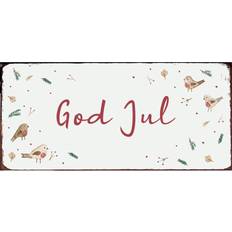Metall Posters Ib Laursen God Jul Poster