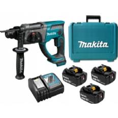 Makita DHR202RTE3 18V Hammer Drill Fjernlager, 5-6 dages levering