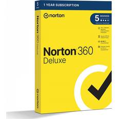 Norton 360 deluxe Norton LIFELOCK 360 DELUXE 50GB ND 1 USER 5 DEVICE 12MO GENERIC ATTACH RSP MM GUM