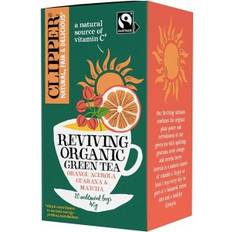 Matcha Te Clipper Organic Green Tea Reviving 20 Teabags 20pcs
