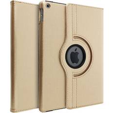 Avizar 360° klapphülle, etui standfunktion ipad 9 2021, 8 7 2019 gold