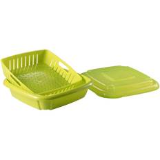 Green Kitchen Containers Gourmac Hutzler Bitty Box Berry Keeper, Berry Saver Kitchen Container