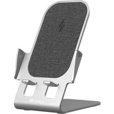 Sandberg Kabelloses Ladegerät Batterien & Akkus Sandberg Wireless Charger Stand 15 W Wireless Charger, Grau