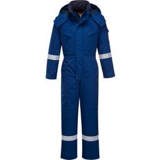 Blue Overalls Portwest Anti-Static Winter Coverall - Royal Blue