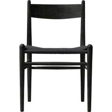 Carl Hansen & Søn CH36, Svartlackad Köksstol