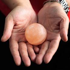 Ancient Wisdom himalayan rock salt all natural deodorant ball shaped massage stone