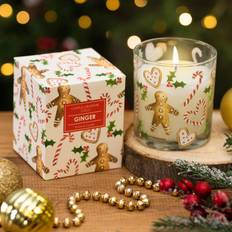 Gisela Graham Gingerbread & ‘Ginger’ Large Scented Candle