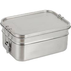 Contenitori per cibo Origin Outdoors Lunchbox Deluxe Double Edelstahl 1,9 L Brotdose