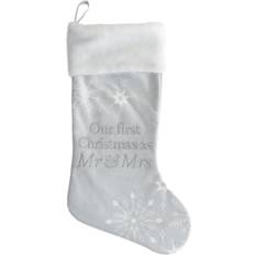 Silver Decorations Studio Amore Our First Christmas Together Stocking Decoration