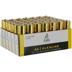Batterier AA LR6 42-pack