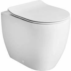 Lavabo glomp rimless Lavabo Glomp Rimless BTW gulvstående toilet i mathvid uden cisterne