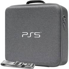 MTP Products Sony Playstation 5 Portable EVA Bag - Grey