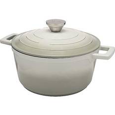 Red Casseroles Mary Berry At Cast with lid 24 cm
