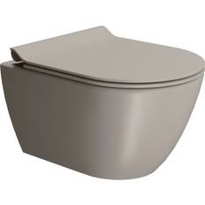 Gsi Pura Vägghängd Toalett Matt Beige