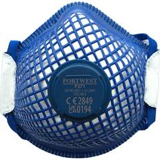 Portwest ERGONET FFP2 Maske m/ventil Hvid