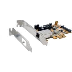 2.5g network adapter nätverkskort EXSYS GmbH 1 Port PCIe Netzwerk-Karte 2.5G PoE PCI-E x1 Netzwerkkarte