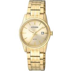 Citizen Dam - Guld Armbandsur Citizen Damklocka EU6002-51P Gulguldstonad/Gulguldtonat Ø27 mm