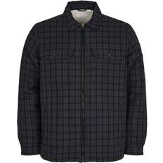Knowledge Cotton Apparel Ytterkläder Knowledge Cotton Apparel Teddy Lining Checked Overshirt Ocs/Vegan
