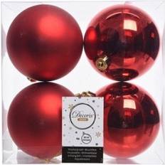 Kaemingk Shatterproof Plain Baubles Christmas Tree Ornament 4pcs