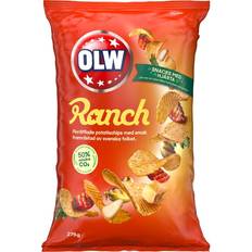 Snacks på rea Olw Chips Ranch 275g