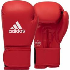 Kampfsporthandschuhe adidas Boxhandschuhe Velcro IBA Rouge