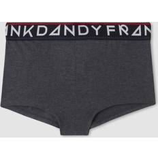 Dam - Gråa Kalsonger Frank Dandy W's St Paul Bamboo Boxer Dark Grey