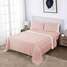 Anne Klein Westhill Dot Bed Sheet Pink