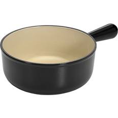 Gietijzer Fondues Le Creuset Gietijzer Steelpan Zonder Deksel 18 cm 1,40 l Mat Zwart