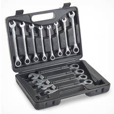 VonHaus Spanner Set Carry Perfect Ratchet Wrench