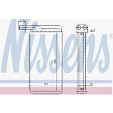 Termosifoni Nissens Heat Matrix interior 73385