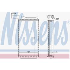 Termosifoni Nissens Scambiatore Di Calore Riscaldamento Interno 73385