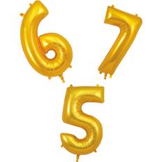 Folieballon Tal Guld-3