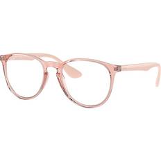 Glasses & Reading Glasses Ray-Ban Unisex Rx7046 Transparent Pink Size: