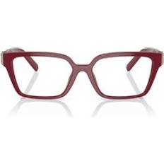Tiffany Kvinde TF2232U 8366 Optiske Stel Injiceret Rød Transparent Firkantet
