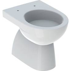 Toilets Geberit Renova Stand-WC Tiefspüler, Abgang vertikal, teilgeschlossene Form