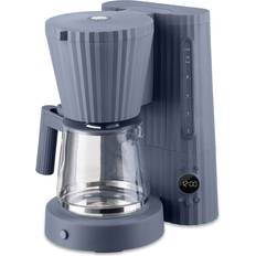 Gris Cafeteras Alessi Plissé Filterkaffeemaschine 28 x 22.5 x 35 cm Grau