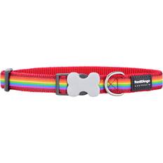 Kæledyr Red Dingo Hundehalsbånd Rainbow 20-32