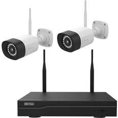 Caméras de Surveillance INKO-22M Wi-Fi IP 4 Canaux Avec 2 Caméras1920 x 1080 Pixels