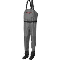 DAM Matériel de pêche DAM Dryzone Breathable Chest Wader Stockingfoot Grey/Black Waders