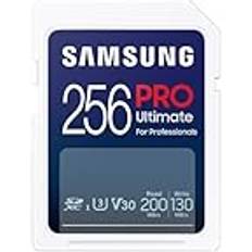 Samsung 256 GB Memory Cards Samsung PRO Ultimate SD Card 256 GB UHS-I U3
