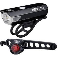 Bike Accessories Cateye Ampp100 orb Front Light Black Lumens