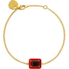 Sophie By Sophie Iris Armbånd red garnet