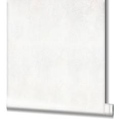 Marburg Wohnen non-woven wallpaper 2 lime plaster look plain white