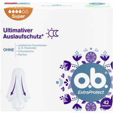 O.b. ExtraProtect Super Tampons 42-pak