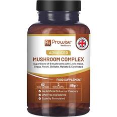 Prowise Healthcare Advanced Mushroom Complex A super blend of Mushroom 60 pcs